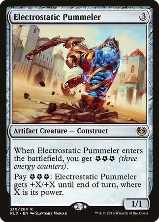 Electrostatic Pummeler [Kaladesh] MTG Single Magic: The Gathering  | Multizone: Comics And Games