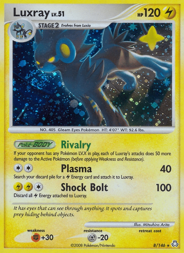 Luxray (8/146) [Diamond & Pearl: Legends Awakened] Pokemon Single Pokémon  | Multizone: Comics And Games