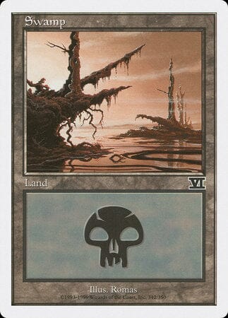 Swamp (342) [Classic Sixth Edition] MTG Single Magic: The Gathering  | Multizone: Comics And Games