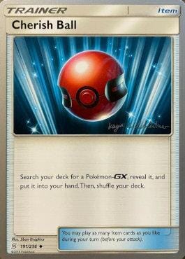 Cherish Ball (191/236) (Fire Box - Kaya Lichtleitner) [World Championships 2019] Pokemon Single Pokémon  | Multizone: Comics And Games