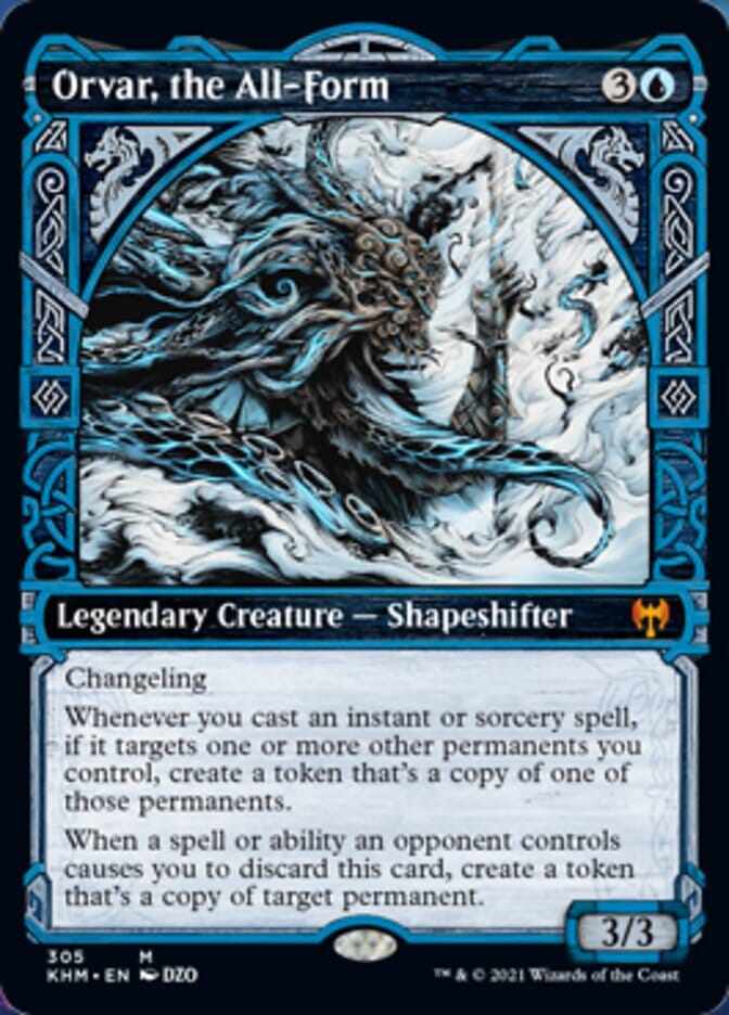 Orvar, the All-Form (Showcase) [Kaldheim] MTG Single Magic: The Gathering  | Multizone: Comics And Games