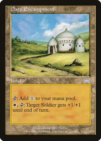 Daru Encampment [Onslaught] MTG Single Magic: The Gathering  | Multizone: Comics And Games