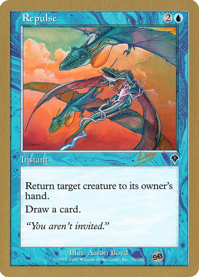Repulse (Raphael Levy) (SB) [World Championship Decks 2002] MTG Single Magic: The Gathering  | Multizone: Comics And Games