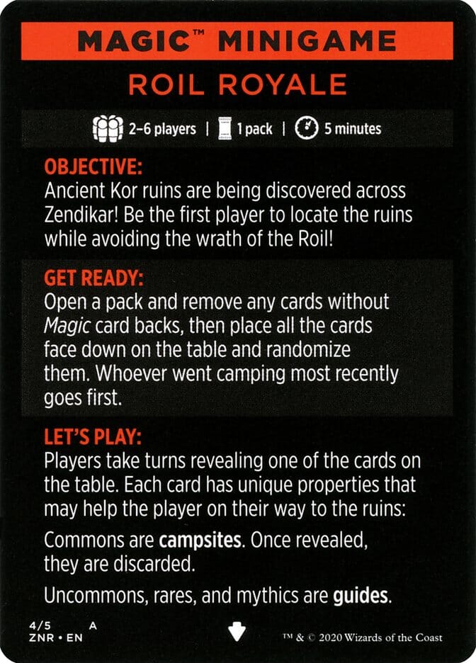 Roil Royale (Magic Minigame) [Zendikar Rising Minigame] MTG Single Magic: The Gathering  | Multizone: Comics And Games