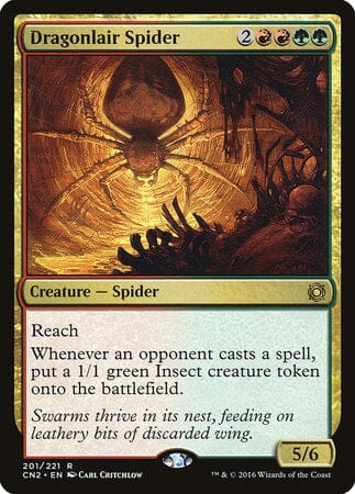 Dragonlair Spider [Conspiracy: Take the Crown] MTG Single Magic: The Gathering  | Multizone: Comics And Games