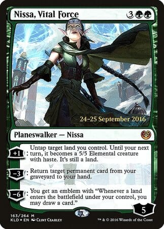 Nissa, Vital Force [Kaladesh Promos] MTG Single Magic: The Gathering  | Multizone: Comics And Games