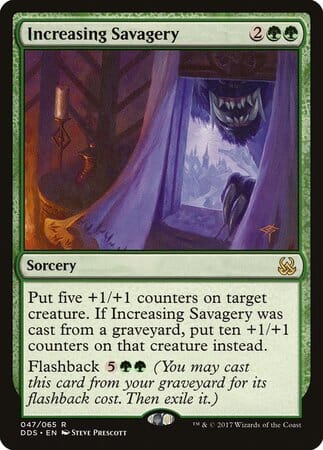 Increasing Savagery [Duel Decks: Mind vs. Might] MTG Single Magic: The Gathering  | Multizone: Comics And Games