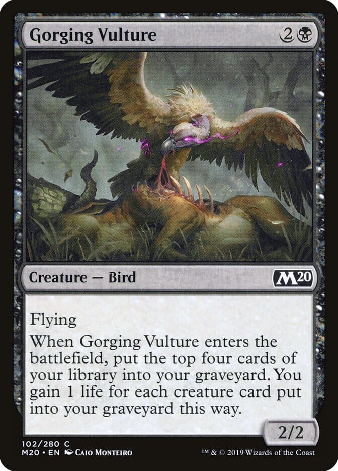 Gorging Vulture [Core Set 2020] MTG Single Magic: The Gathering  | Multizone: Comics And Games