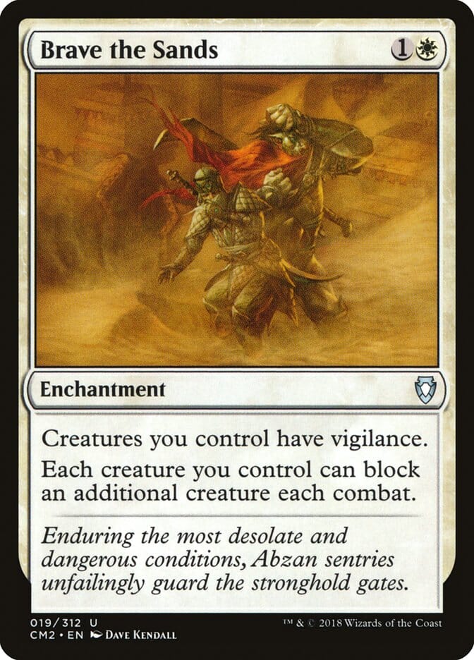 Brave the Sands [Commander Anthology Volume II] MTG Single Magic: The Gathering  | Multizone: Comics And Games