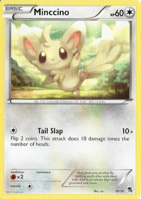 Minccino (19/30) [Black & White: Trainer Kit - Zoroark] Pokemon Single Pokémon  | Multizone: Comics And Games