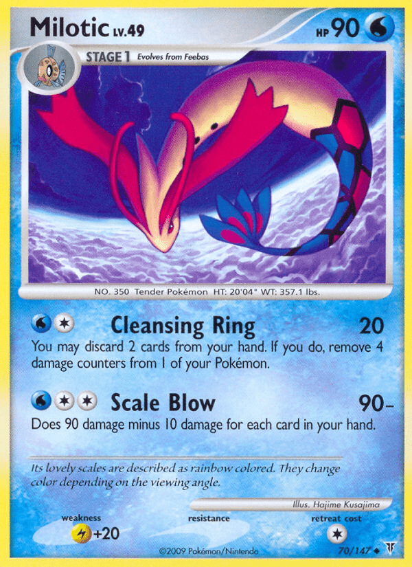 Milotic (70/147) [Platinum: Supreme Victors] Pokemon Single Pokémon  | Multizone: Comics And Games