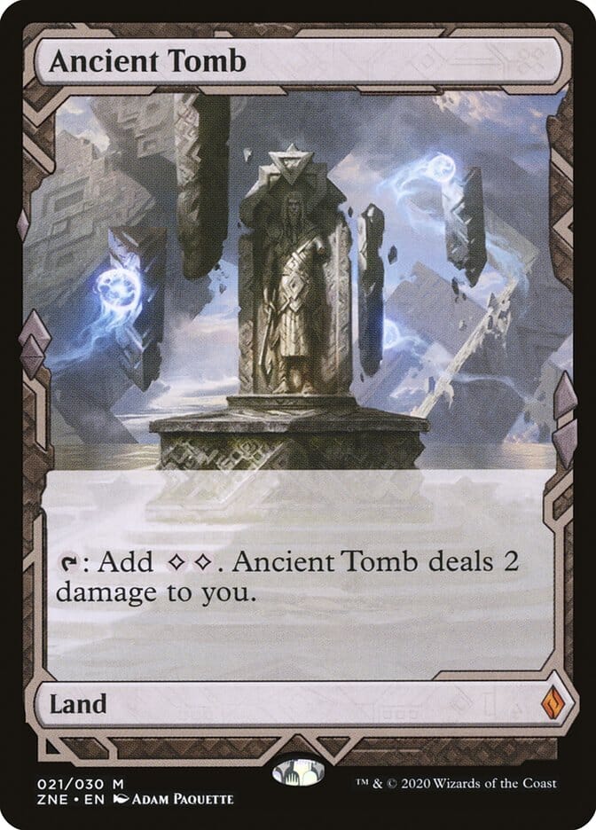 Ancient Tomb [Zendikar Rising Expeditions] MTG Single Magic: The Gathering  | Multizone: Comics And Games