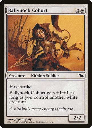 Ballynock Cohort [Shadowmoor] MTG Single Magic: The Gathering  | Multizone: Comics And Games