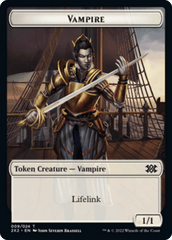 Faerie Rogue // Vampire Double-sided Token [Double Masters 2022 Tokens] MTG Single Magic: The Gathering  | Multizone: Comics And Games