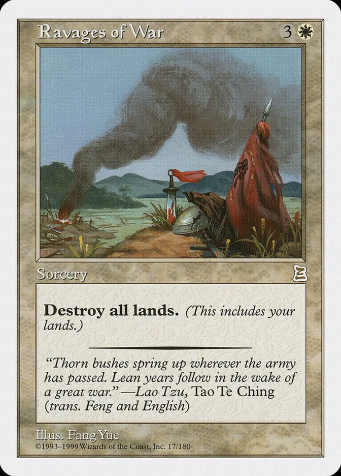 Ravages of War [Portal Three Kingdoms] MTG Single Magic: The Gathering  | Multizone: Comics And Games