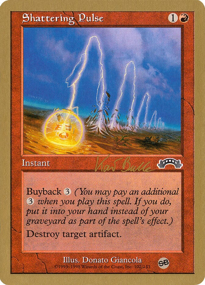 Shattering Pulse (Kai Budde) [World Championship Decks 1999] MTG Single Magic: The Gathering  | Multizone: Comics And Games