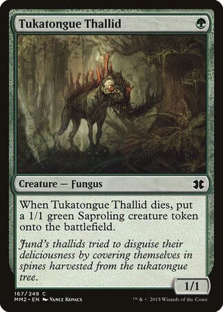 Tukatongue Thallid [Modern Masters 2015] MTG Single Magic: The Gathering  | Multizone: Comics And Games