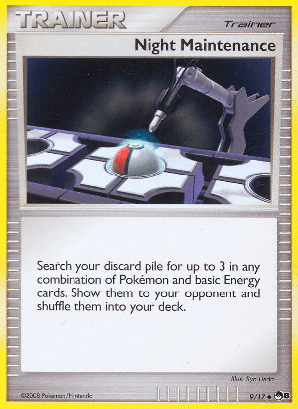 Night Maintenance (9/17) [POP Series 8] Pokemon Single Pokémon  | Multizone: Comics And Games