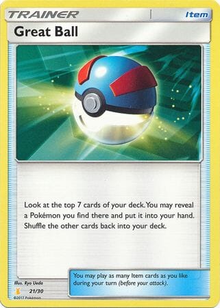 Great Ball (21/30) [Sun & Moon: Trainer Kit - Alolan Raichu] Pokemon Single Pokémon  | Multizone: Comics And Games
