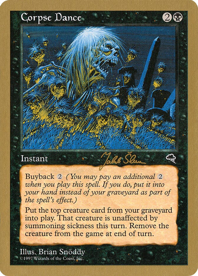 Corpse Dance (Jakub Slemr) [World Championship Decks 1999] MTG Single Magic: The Gathering  | Multizone: Comics And Games