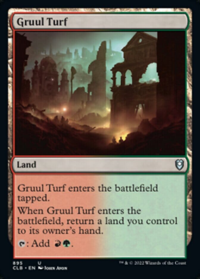 Gruul Turf [Commander Legends: Battle for Baldur's Gate] MTG Single Magic: The Gathering  | Multizone: Comics And Games
