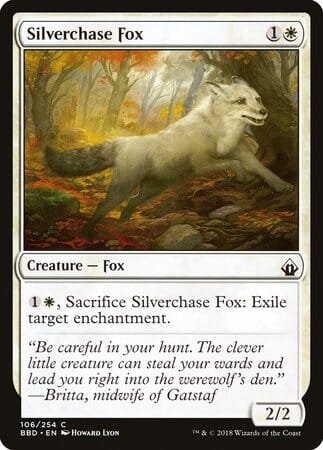 Silverchase Fox [Battlebond] MTG Single Magic: The Gathering  | Multizone: Comics And Games