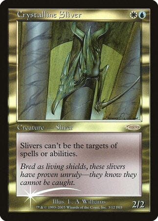 Crystalline Sliver [Friday Night Magic 2003] MTG Single Magic: The Gathering  | Multizone: Comics And Games