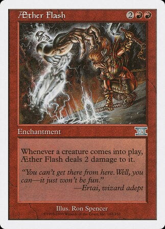 Aether Flash [Classic Sixth Edition] MTG Single Magic: The Gathering  | Multizone: Comics And Games