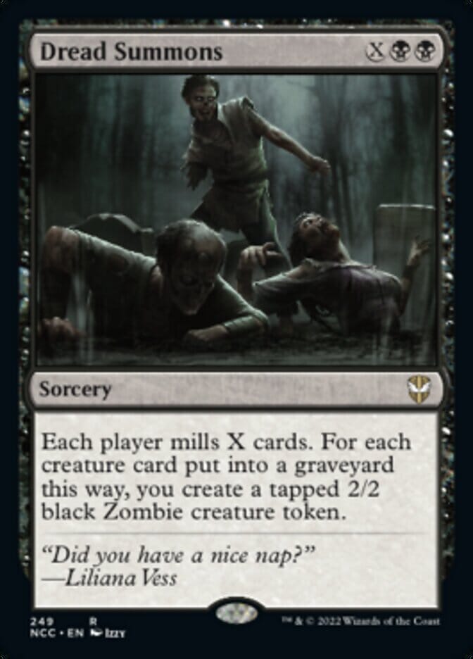 Dread Summons [Streets of New Capenna Commander] MTG Single Magic: The Gathering  | Multizone: Comics And Games