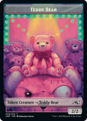Teddy Bear // Treasure (013) Double-sided Token [Unfinity Tokens] MTG Single Magic: The Gathering  | Multizone: Comics And Games