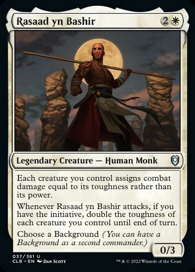 Rasaad yn Bashir [Commander Legends: Battle for Baldur's Gate] MTG Single Magic: The Gathering  | Multizone: Comics And Games