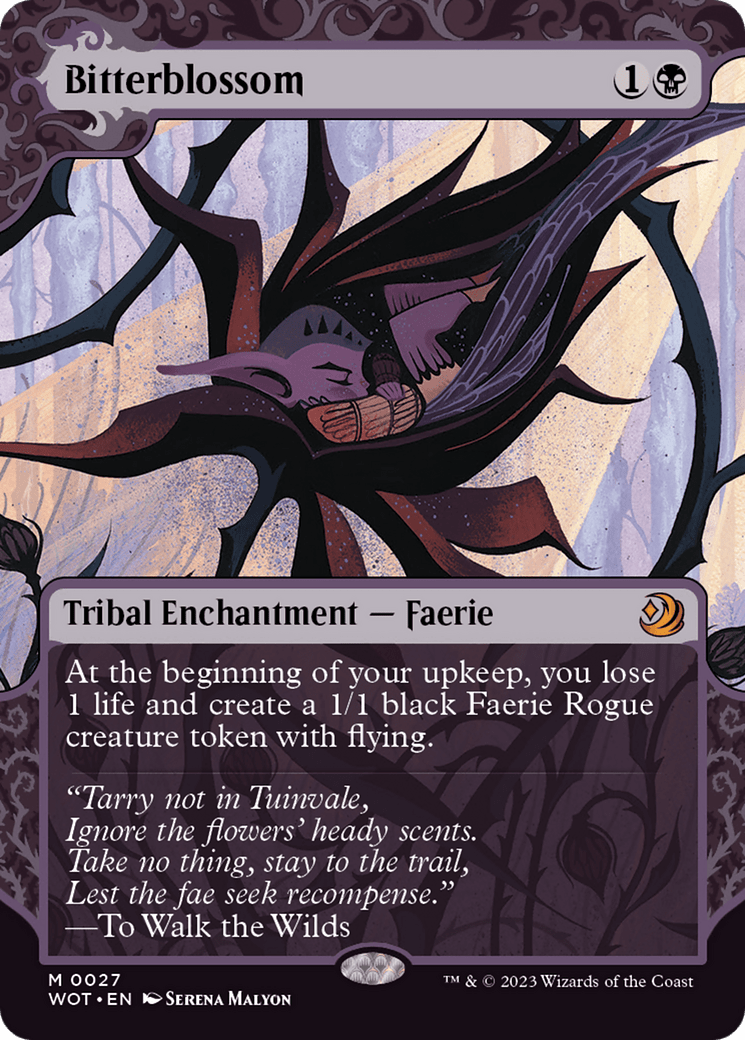 Bitterblossom [Wilds of Eldraine: Enchanting Tales] MTG Single Magic: The Gathering  | Multizone: Comics And Games