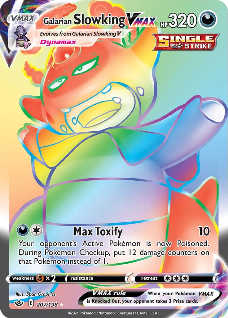 Galarian Slowking VMAX (207/198) [Sword & Shield: Chilling Reign] Pokemon Single Pokémon  | Multizone: Comics And Games