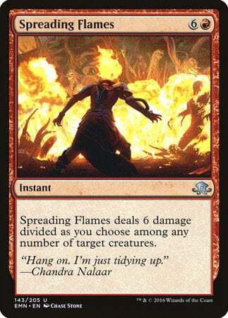 Spreading Flames [Eldritch Moon] MTG Single Magic: The Gathering  | Multizone: Comics And Games