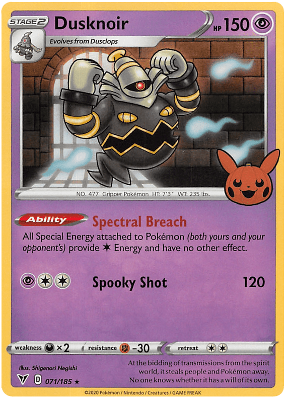 Dusknoir (071/185) [Trick or Trade 2023] Pokemon Single Pokémon  | Multizone: Comics And Games