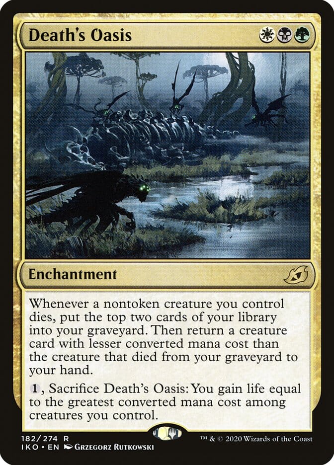 Death's Oasis [Ikoria: Lair of Behemoths] MTG Single Magic: The Gathering  | Multizone: Comics And Games