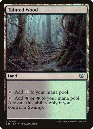 Tainted Wood [Commander 2015] MTG Single Magic: The Gathering  | Multizone: Comics And Games