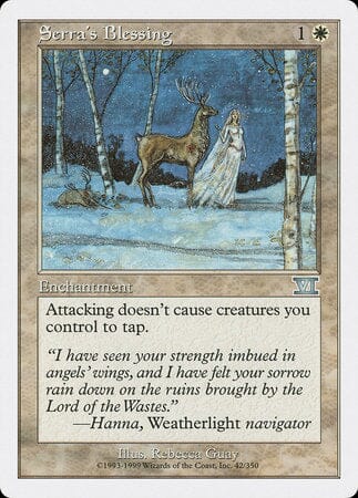Serra's Blessing [Classic Sixth Edition] MTG Single Magic: The Gathering  | Multizone: Comics And Games