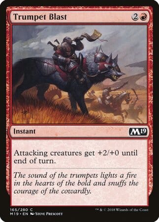 Trumpet Blast [Core Set 2019] MTG Single Magic: The Gathering  | Multizone: Comics And Games