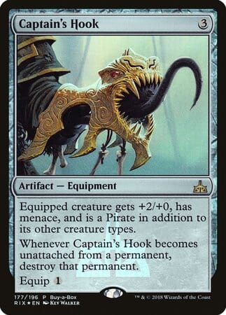 Captain's Hook [Rivals of Ixalan Promos] MTG Single Magic: The Gathering  | Multizone: Comics And Games