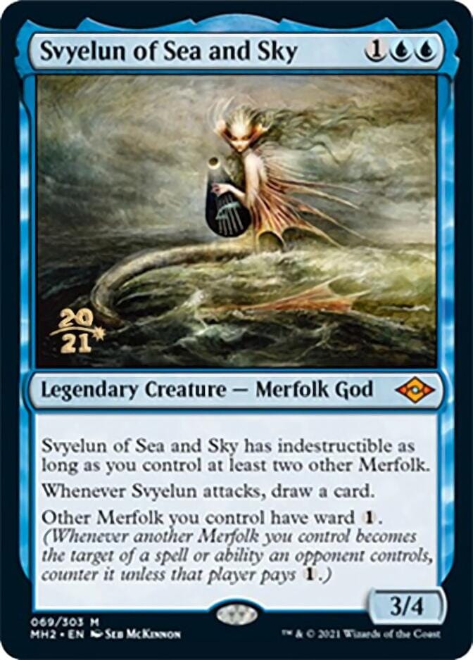 Svyelun of Sea and Sky [Modern Horizons 2 Prerelease Promos] MTG Single Magic: The Gathering  | Multizone: Comics And Games