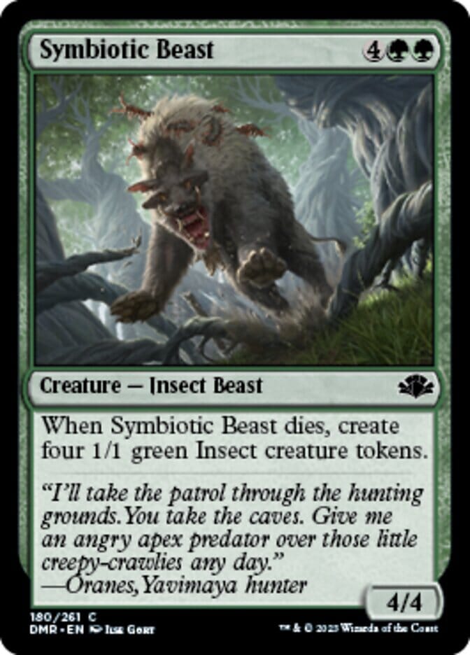 Symbiotic Beast [Dominaria Remastered] MTG Single Magic: The Gathering  | Multizone: Comics And Games