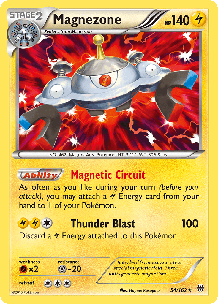 Magnezone (54/162) [XY: BREAKthrough] Pokemon Single Pokémon  | Multizone: Comics And Games