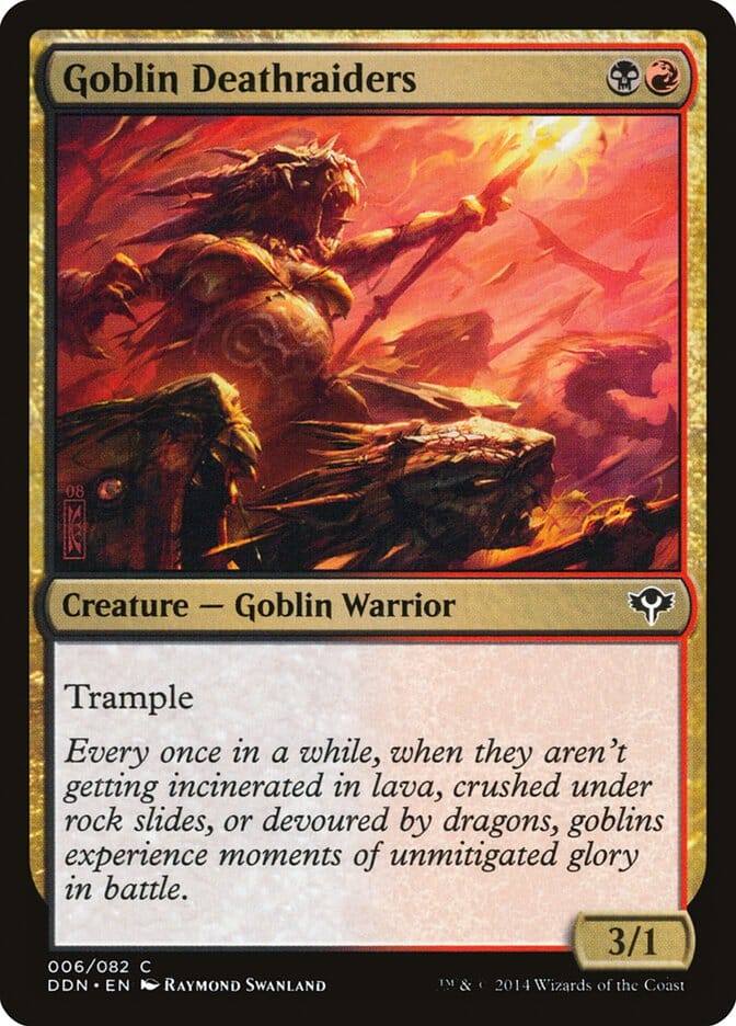 Goblin Deathraiders [Duel Decks: Speed vs. Cunning] MTG Single Magic: The Gathering  | Multizone: Comics And Games