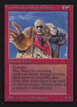Two-Headed Giant of Foriys (IE) [Intl. Collectors’ Edition] MTG Single Magic: The Gathering  | Multizone: Comics And Games