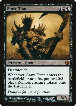 Grave Titan [Duels of the Planeswalkers 2011 Promos ] MTG Single Magic: The Gathering  | Multizone: Comics And Games