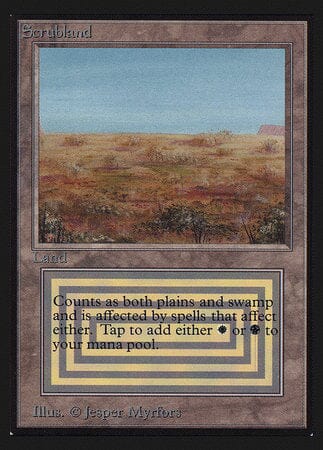 Scrubland (CE) [Collectors’ Edition] MTG Single Magic: The Gathering  | Multizone: Comics And Games
