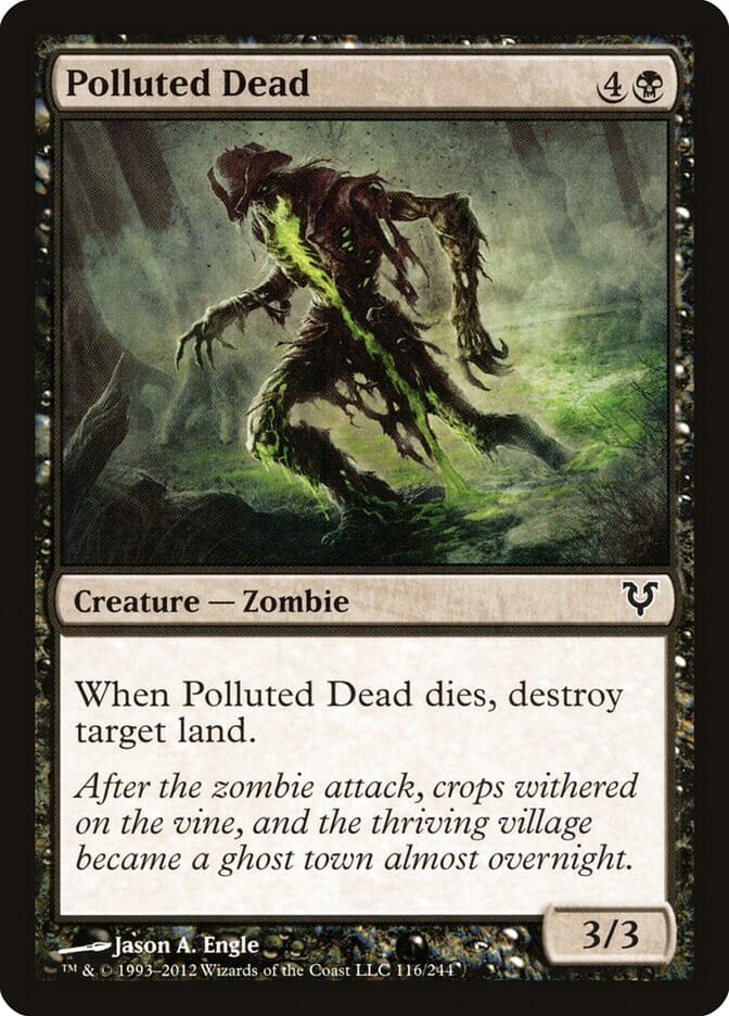 Polluted Dead [Avacyn Restored] MTG Single Magic: The Gathering  | Multizone: Comics And Games