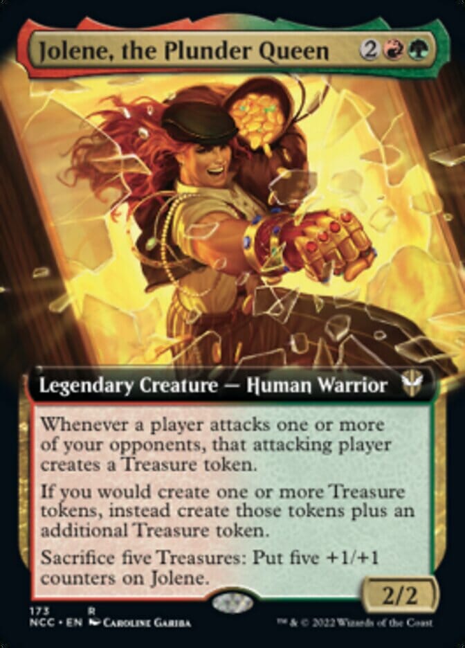 Jolene, the Plunder Queen (Extended Art) [Streets of New Capenna Commander] MTG Single Magic: The Gathering  | Multizone: Comics And Games