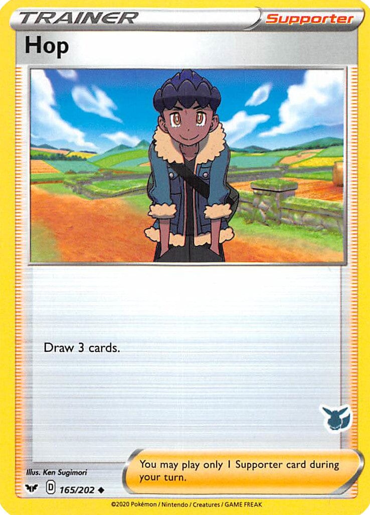 Hop (165/202) (Eevee Deck) [Battle Academy 2022] Pokemon Single Pokémon  | Multizone: Comics And Games